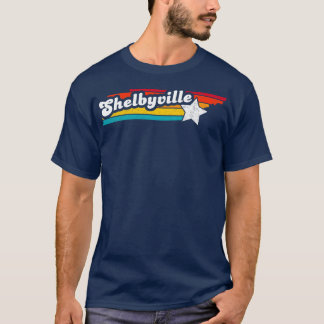 Shelbyville Tennessee Vintages zerrüttetes Souveni T-Shirt