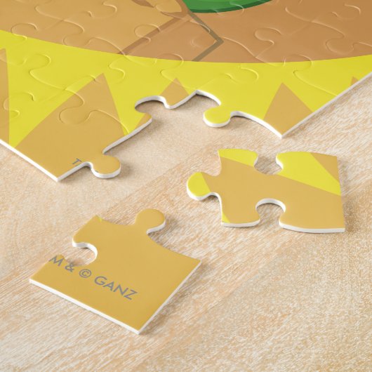 Sheldon auf dem Strand Puzzle (Seite)