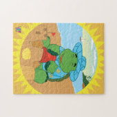 Sheldon auf dem Strand Puzzle (Horizontal)