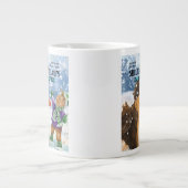 Sheldon der Sheltie Jumbo-Tasse (Vorderseite)