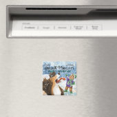 Sheldon der Sheltie Magnet (In Situ (Geschirrspüler))