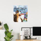 Sheldon der Sheltie Poster (Heimbüro)