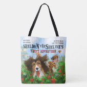 Sheldon der Sheltie Tasche (Rückseite)