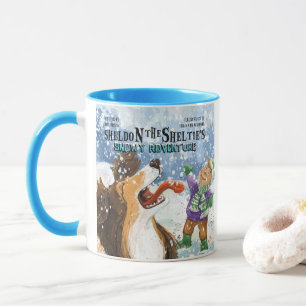 Sheldon der Sheltie Tasse