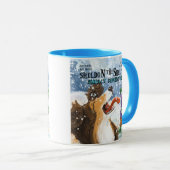 Sheldon der Sheltie Tasse (VorderseiteRechts)