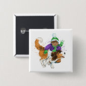 Sheldon der Sheltie und sein Junge Button (Vorne & Hinten)