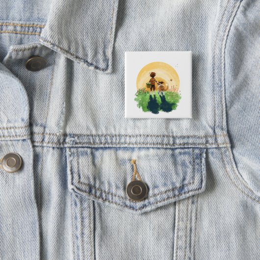 Sheldon die Sheltie Button (Beispiel)