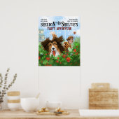 Sheldon die Sheltie Poster (Küche)