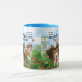 Sheldon die Sheltie Tasse (Zentrum)