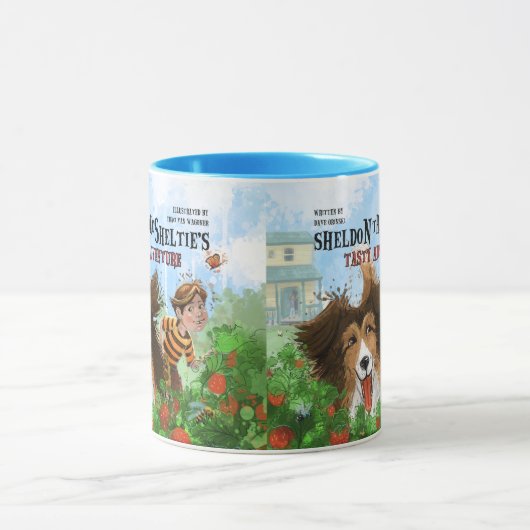 Sheldon die Sheltie Tasse (Zentrum)