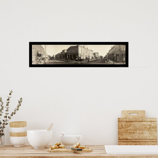 Sheldon, IA-Foto 1907 Poster (Küche)