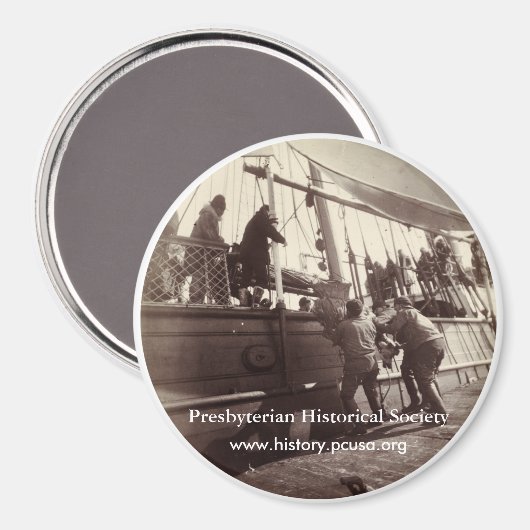 Sheldon Jackson Magnet (Vorderseite/Rückseite)