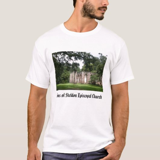 sheldon, Ruinen von Sheldon Episkopale Kirche T-Shirt (Vorderseite)