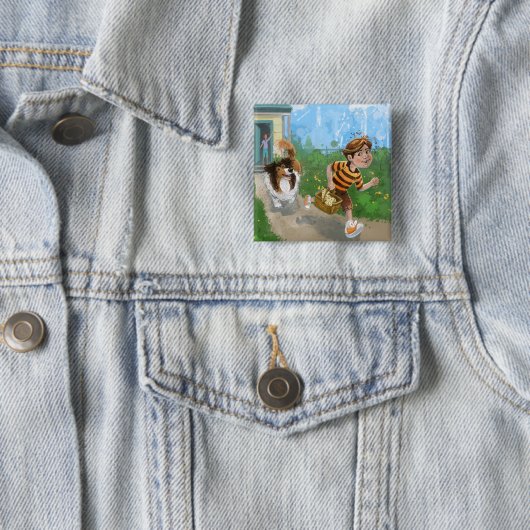 Sheldon und Davie Adventure Button (Beispiel)