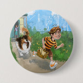 Sheldon und Davie Adventure Button (Vorderseite)