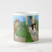 Sheldon und Davie Adventure Jumbo-Tasse (Vorderseite)