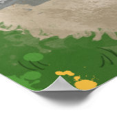 Sheldon und Davie Adventure Poster (Ecke)