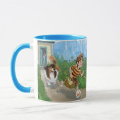 Sheldon und Davie Adventure Tasse (Links)