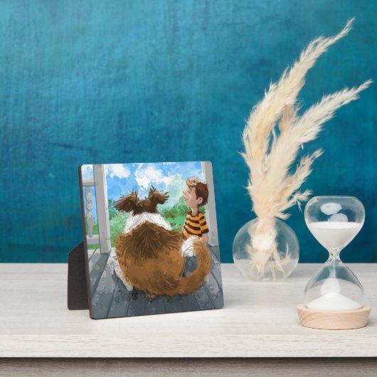 Sheldon und Davie Relaxing Fotoplatte (InSitu)