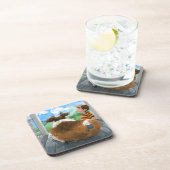 Sheldon und Davie Relaxing Getränkeuntersetzer (Rechte Seite)