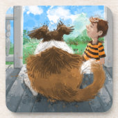 Sheldon und Davie Relaxing Getränkeuntersetzer (Vorderseite)