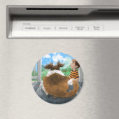 Sheldon und Davie Relaxing Magnet (In Situ (Geschirrspüler))