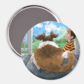 Sheldon und Davie Relaxing Magnet (Vorderseite/Rückseite)