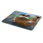 Sheldon und Davie Relaxing Schneidebrett (Ecke)