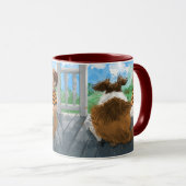 Sheldon und Davie Relaxing Tasse (VorderseiteRechts)