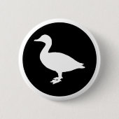 Sheldrake Duck Button (Vorderseite)