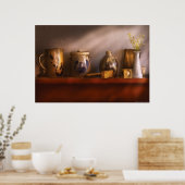 Shelf - Familienhäuser Poster (Küche)