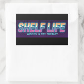 Shelf Life Logo 2 Aufkleber (Tasche)