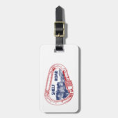 Shelf Road Klettersteig Carabiner Gepäckanhänger (Vorderseite vertikal)