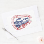 Shelf Road Klettersteig Carabiner Rechteckiger Aufkleber (Umschlag)