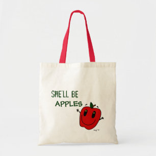 SHE'LL BE APPLES Tragetasche