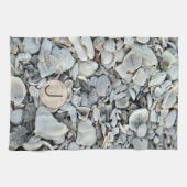 Shell Haven Anfangsbuchstabe Muster Geschirrtuch (Horizontal)