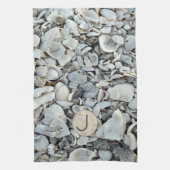 Shell Haven Initial Pattern Geschirrtuch (Vertikal)