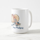 Shell I Play Mahjong Coastal Kaffeetasse (VorderseiteRechts)