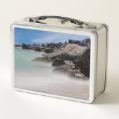 Shell Island Felsen und Wellen Lunchbox (Rückseite)
