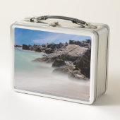 Shell Island Felsen und Wellen Lunchbox (Vorderseite)