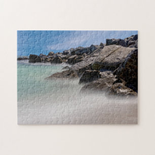 Shell Island Felsen und Wellen Puzzle