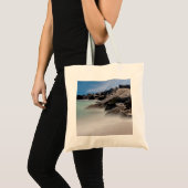 Shell Island Rocks And Waves-Tasche Tragetasche (Vorderseite (Produkt))