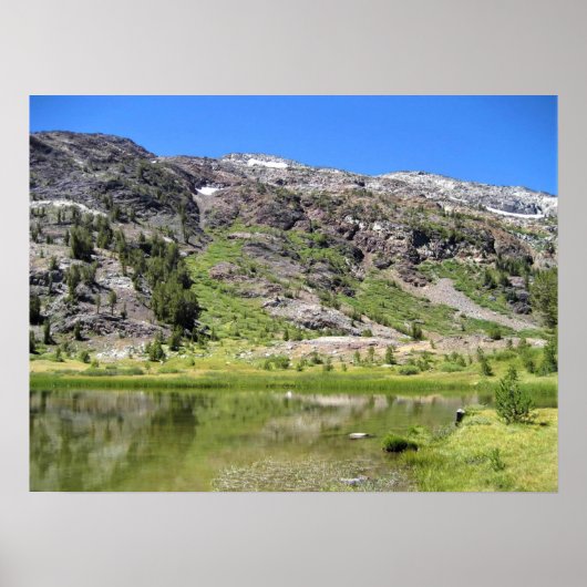 Shell Lake, Tioga Pass Poster (Vorne)