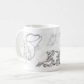 Shell man Beachthe Kaffeetasse (Vorderseite Links)