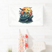 Shell of Screams Turtle Banner (Insitu)