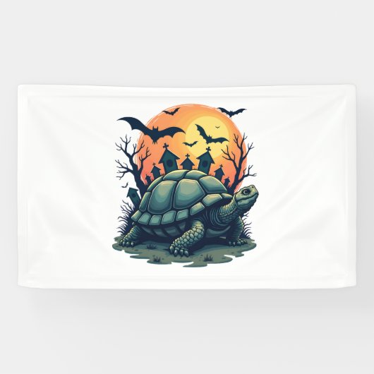 Shell of Screams Turtle Banner (Horizontal)