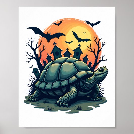 Shell of Screams Turtle Poster (Vorne)