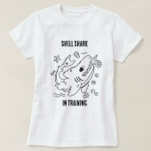 Shell Shark in Training – Women’s Shelling T-Shirt (Design vorne)