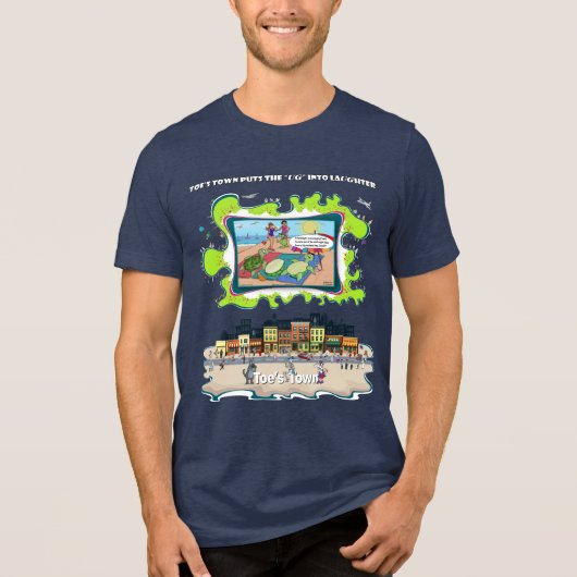 Shell Shocked | Encouragement Tri-Blend Shirt (Vorderseite)