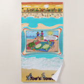 Shell-Shocked | Ermutigung Strandtuch (Vorderseite)